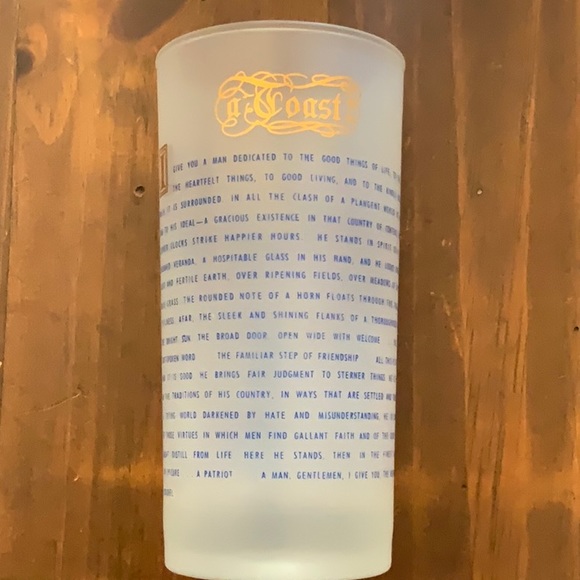 Howdy Colonel set of 4 Vintage Mid Century Glasses - Picture 2 of 8